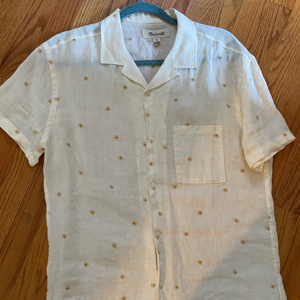 Madewell Men’s Easy Linen Camp Shirt